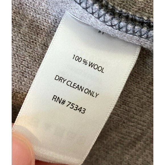 Parahrase Belted Wool Hooded Cardigan Sweater M - Picture 4 of 10